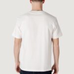 T-shirt Calvin Klein Jeans NEW YORK SCRIPT TEE Beige chiaro - Foto 4