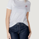 T-shirt Calvin Klein Jeans EMBROIDERED CK REGUL Bianco - Foto 1