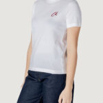 T-shirt Calvin Klein Jeans EMBROIDERED CK REGUL Bianco - Foto 2