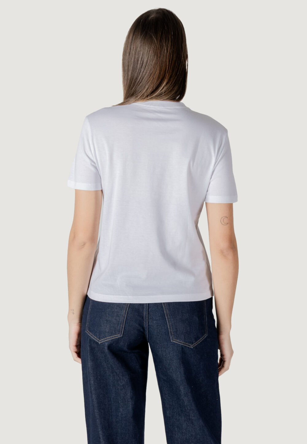 T-shirt Calvin Klein Jeans  Bianco - Foto 4