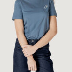 T-shirt Calvin Klein Jeans EMBROIDERED CK REGUL Blu - Foto 1