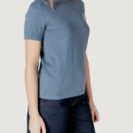 T-shirt Calvin Klein Jeans EMBROIDERED CK REGUL Blu - Foto 3