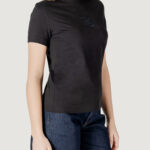 T-shirt Calvin Klein Jeans EMBROIDERED BOX REGU Nero - Foto 3