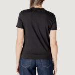 T-shirt Calvin Klein Jeans EMBROIDERED BOX REGU Nero - Foto 4