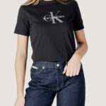 T-shirt Calvin Klein Jeans  Nero - Foto 1