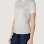 T-shirt Calvin Klein Jeans EMBROIDERED BOX REGU Panna - Foto 2