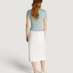 T-shirt Calvin Klein Jeans WOVEN LABEL RIB Tiffany - Foto 4