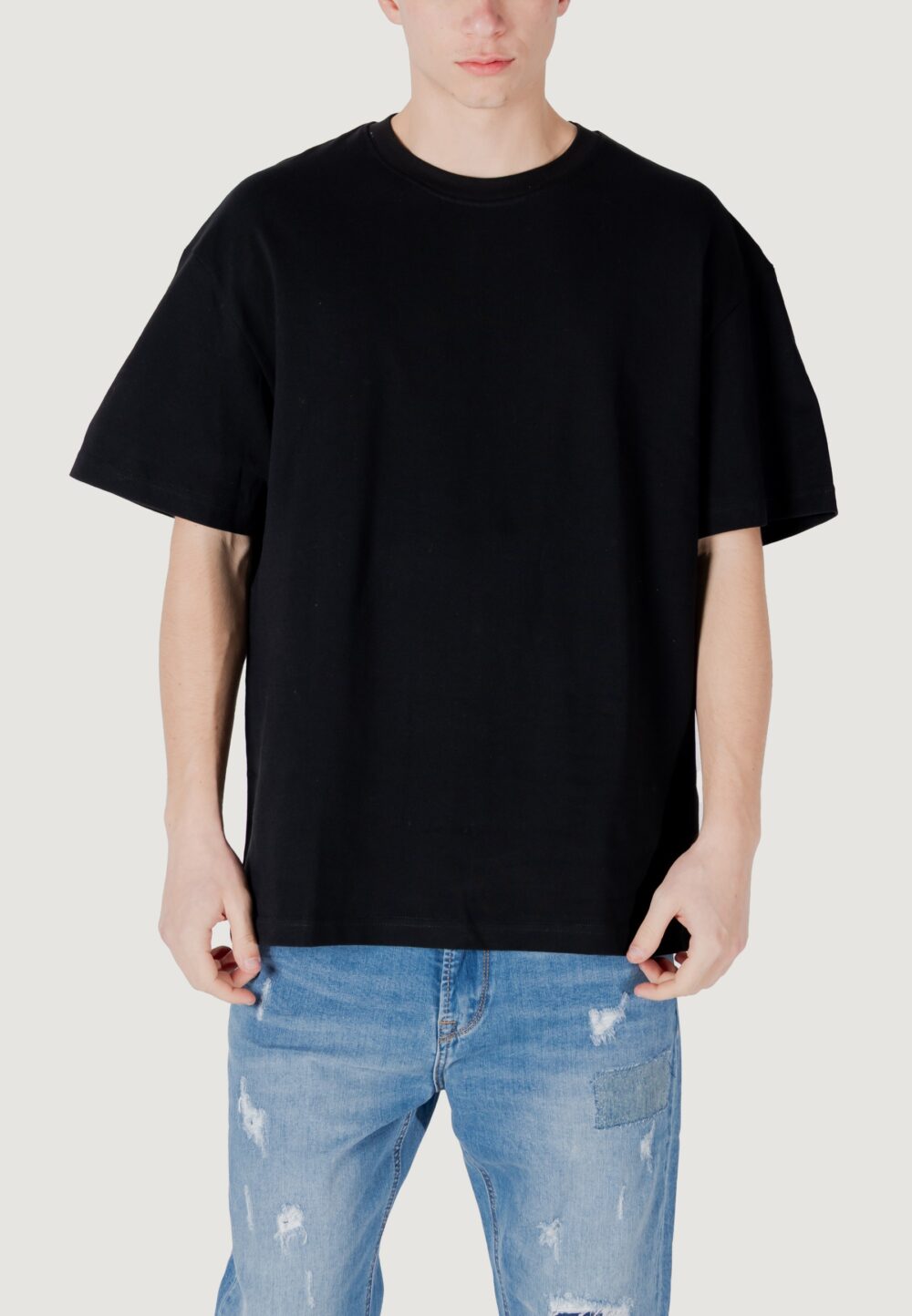 T-shirt Gianni Lupo  Nero - Foto 4