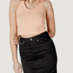 Top Calvin Klein Jeans HALTERNECK POLO COLLAR TOP Pesca - Foto 1