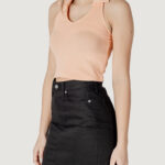 Top Calvin Klein Jeans HALTERNECK POLO COLLAR TOP Pesca - Foto 2