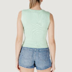 Top Jacqueline de Yong Jdycirkeline S/L O- Neck Tie Pull Knt Verde - Foto 4