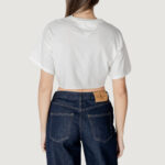 Top Tommy Hilfiger Jeans TJW REG WAIST TIE Panna - Foto 4