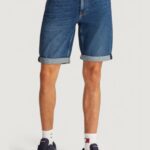 Bermuda Calvin Klein Jeans Slim Denim scuro - Foto 1