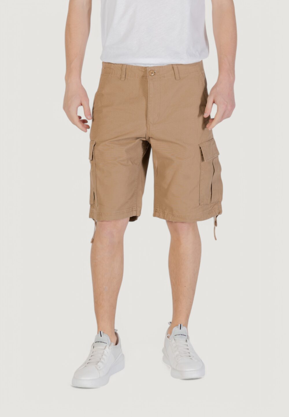 Bermuda Jack Jones Jpstcole Barkley Jjcargo Sn Beige - Foto 1
