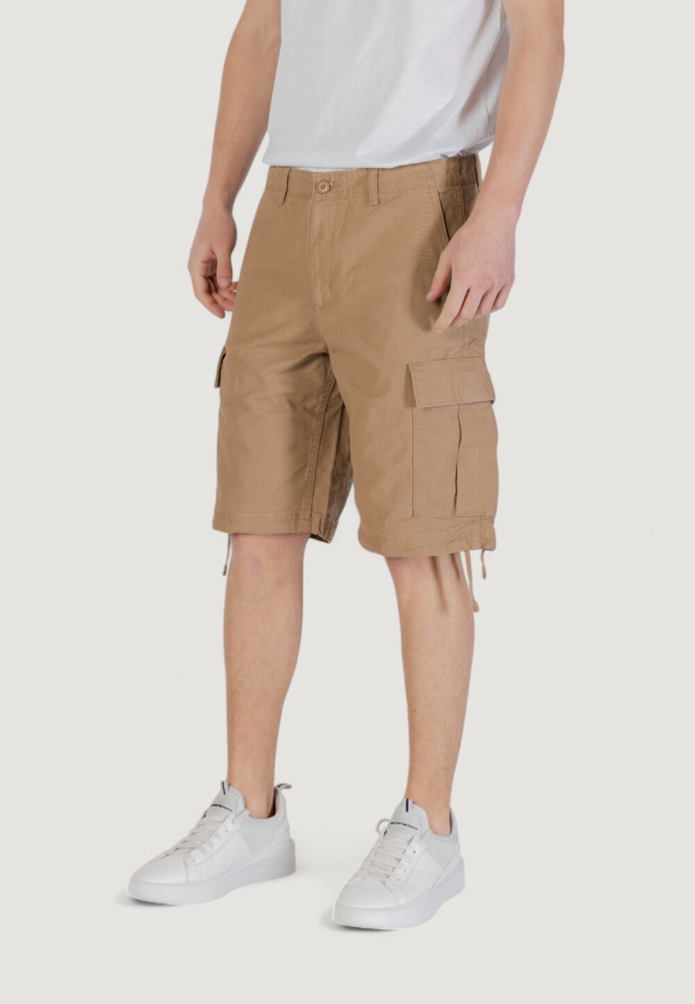 Bermuda Jack Jones Jpstcole Barkley Jjcargo Sn Beige - Foto 2