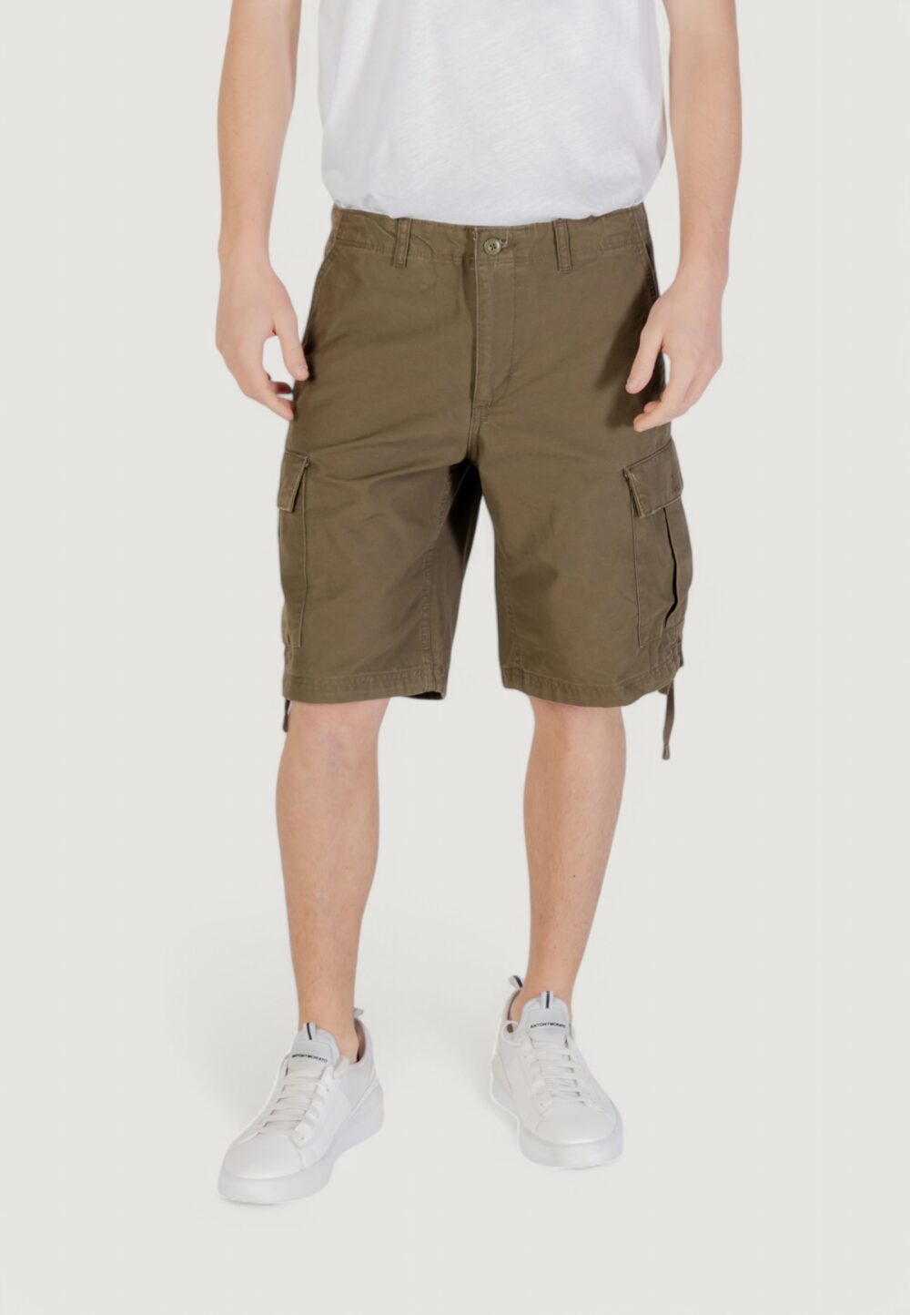 Bermuda Jack Jones Jpstcole Barkley Jjcargo Sn Verde Oliva - Foto 1