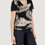 Blusa manica corta Vero Moda Vmeasy Joy V-Neck Ss Wvn Ga Beige - Foto 2