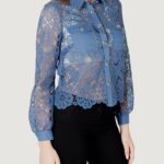 Bluse manica lunga Morgan De Toi  Indigo - Foto 3