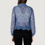 Bluse manica lunga Morgan De Toi  Indigo - Foto 4