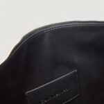 Borsa Calvin Klein MONO LOGO ZIP POUCH PU Nero - Foto 4