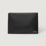 Borsa Calvin Klein MONO LOGO ZIP POUCH PU Nero - Foto 1