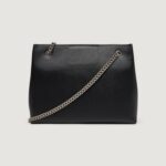 Borsa Calvin Klein Jeans SCULPTED CHAIN SHOULDER Nero - Foto 4