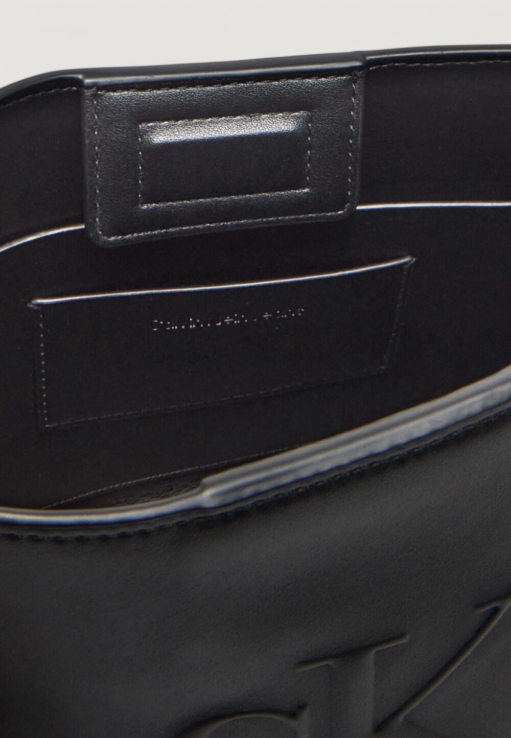 Borsa Calvin Klein Jeans SCULPTED CHAIN SHOULDER Nero - Foto 5