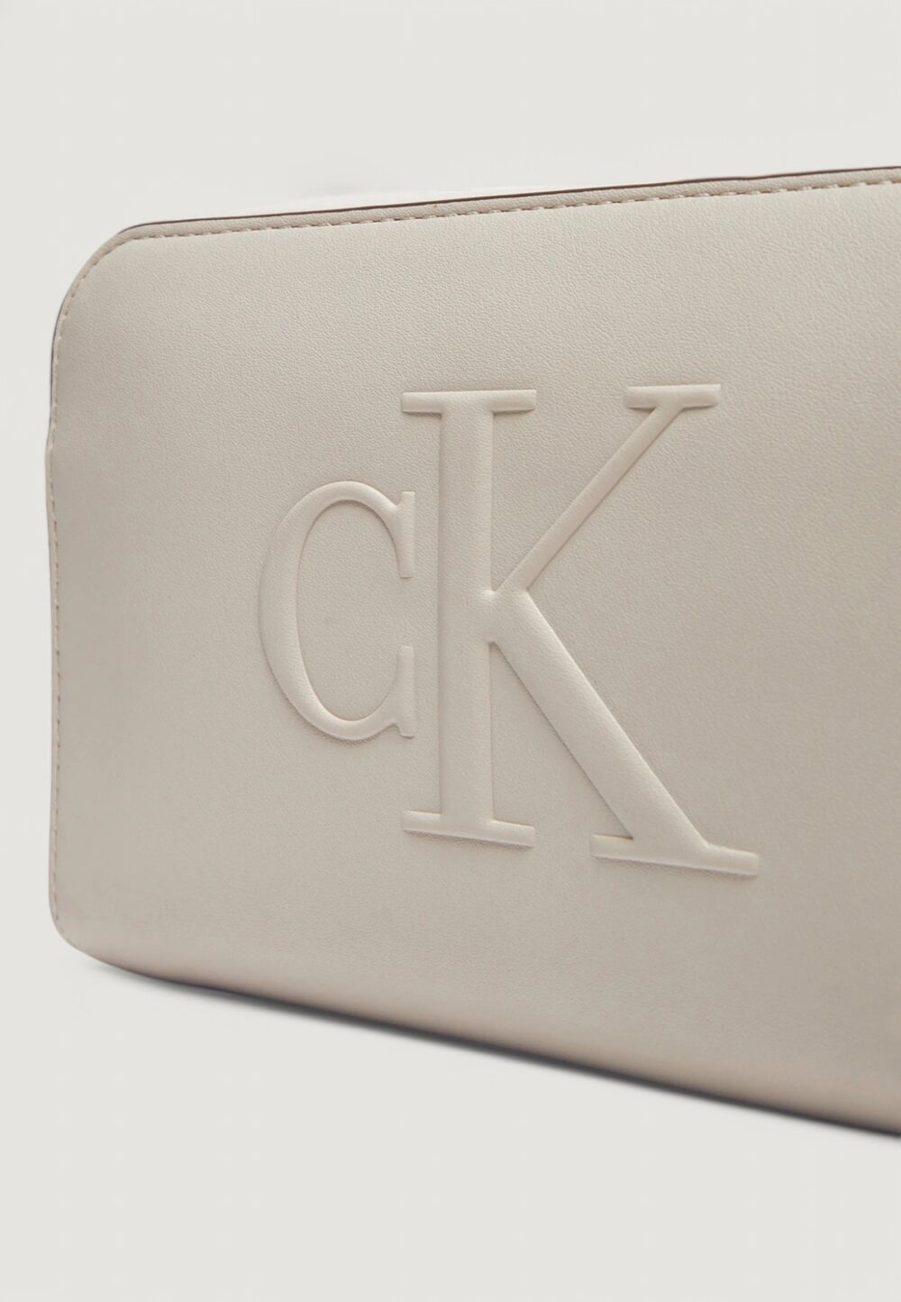 Borsa Calvin Klein Jeans SCULPTED EW CAMERA Beige chiaro - Foto 3