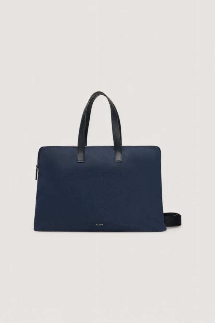 Borsone Calvin Klein BUSINESS TECH 2G CARRYALL Blu