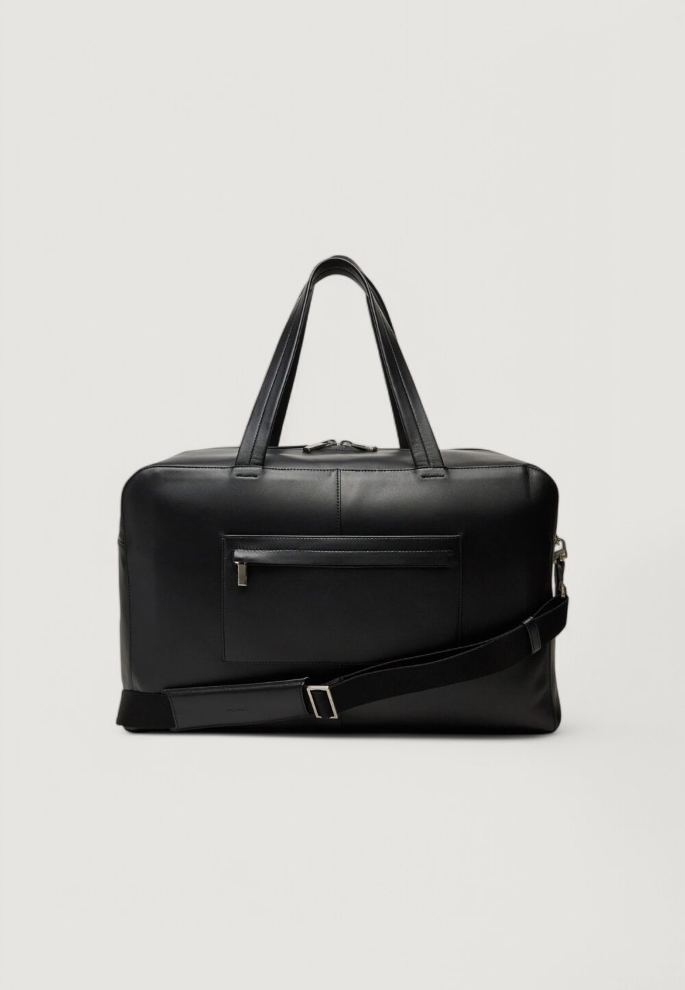 Borsone Calvin Klein CK PREMIUM LEATHER  WEEKENDER Nero - Foto 3