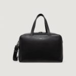 Borsone Calvin Klein CK PREMIUM LEATHER  WEEKENDER Nero - Foto 1