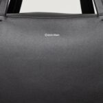 Borsone Calvin Klein CK PREMIUM LEATHER  WEEKENDER Nero - Foto 4