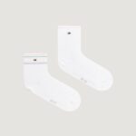 Calzini Tommy Hilfiger SHORT SOCK 2P RIB SHINE Bianco - Foto 1
