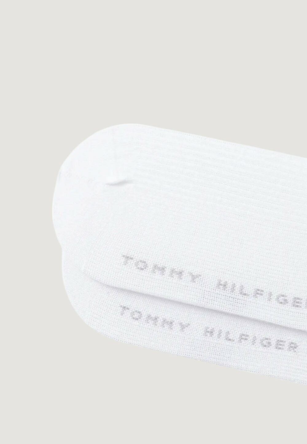 Calzini Tommy Hilfiger SHORT SOCK 2P RIB SHINE Bianco - Foto 3
