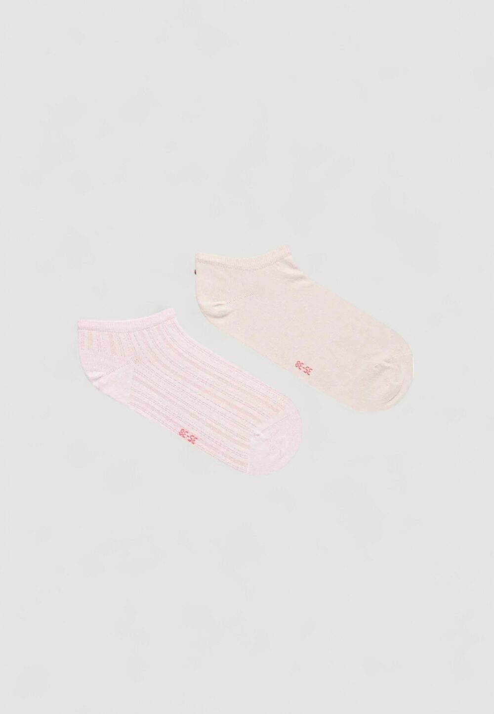 Calzini Tommy Hilfiger SNEAKER 2P STRUCTURE Rosa - Foto 1