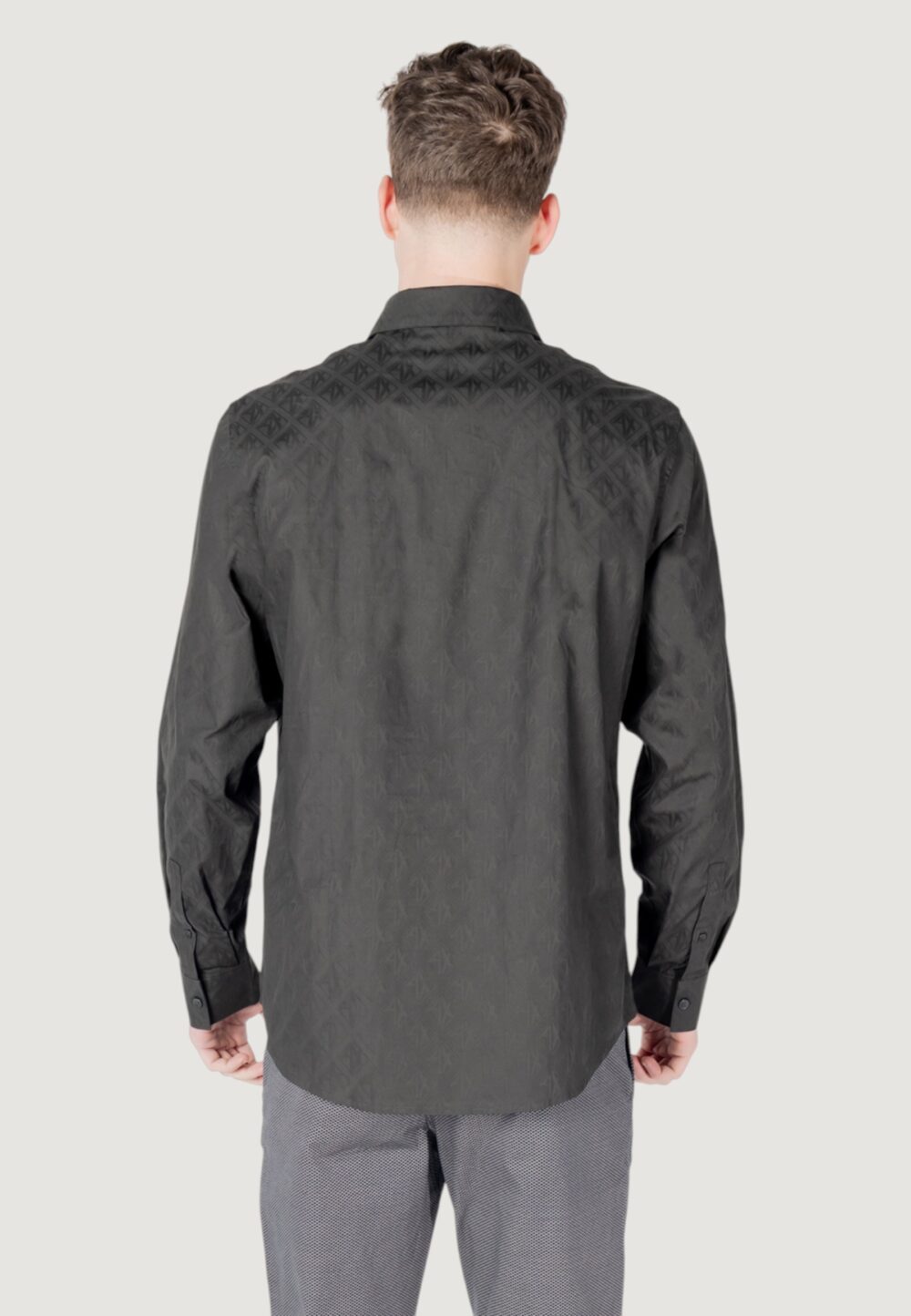Camicia manica lunga Armani Exchange  Nero - Foto 5