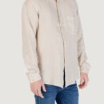 Camicia manica lunga Boss Relegant_6_M 10267858 01 Beige chiaro - Foto 2
