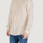 Camicia manica lunga Boss Relegant_6_M 10267858 01 Beige chiaro - Foto 3