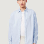 Camicia manica lunga LACOSTE  Celeste - Foto 1