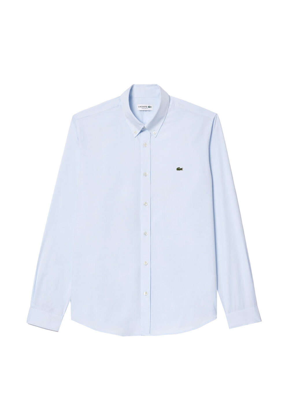 Camicia manica lunga LACOSTE  Celeste - Foto 5