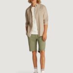 Camicia manica lunga Tommy Hilfiger Jeans TJM REG LINEN BLEND Beige scuro - Foto 3