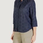 Camicia manica lunga Jacqueline de Yong Jdytallie 3/4 Long Shirt Wvn Noos Blu - Foto 2