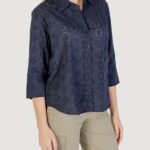 Camicia manica lunga Jacqueline de Yong Jdytallie 3/4 Long Shirt Wvn Noos Blu - Foto 3