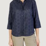 Camicia manica lunga Jacqueline de Yong Jdytallie 3/4 Long Shirt Wvn Noos Blu - Foto 5