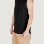 Canotta Calvin Klein Jeans WOVEN LABEL TANK Nero - Foto 2