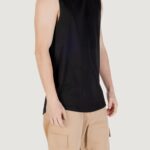 Canotta Calvin Klein Jeans WOVEN LABEL TANK Nero - Foto 3