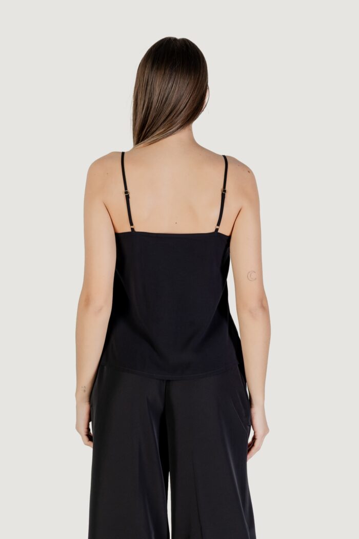 Canotta Vero Moda Vmeasy Joy V-Neck Singlet Wvn Ga Nero