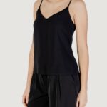 Canotta Vero Moda Vmeasy Joy V-Neck Singlet Wvn Ga Nero - Foto 4