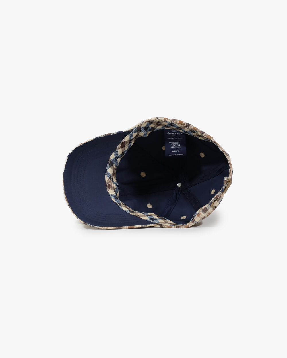 Cappello con visiera Aquascutum ACTIVE ICONIC BASEBALL CAP Beige - Foto 5