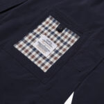 Cappotto Aquascutum STRETCH CABAN Blue scuro - Foto 5